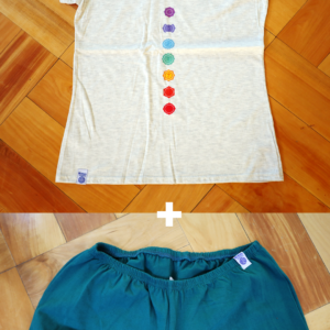 Polera Chakras Mujer 02 + Short