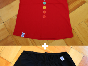 Polera Chakras Mujer 01 + Short