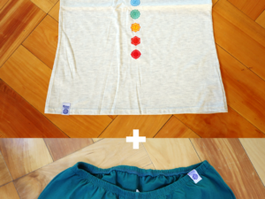 Polera Chakras Mujer 02 + Short