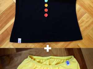 Polera Chakras Mujer 03 + Short